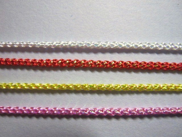 メタリックひも