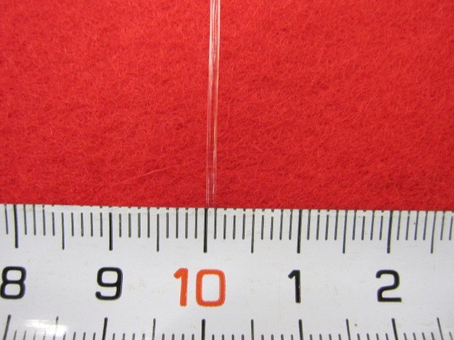 透明ゴム１．０サイズ